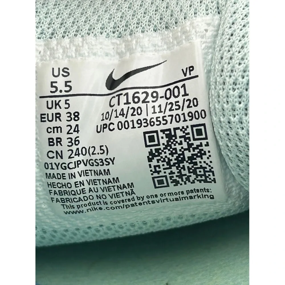Nike Zoom Pulse Nurse Medical Shoes Black Womens Size‎ 5.5
